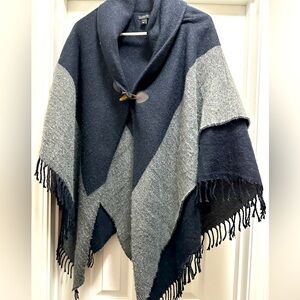 Ann Taylor Colorblock Cape